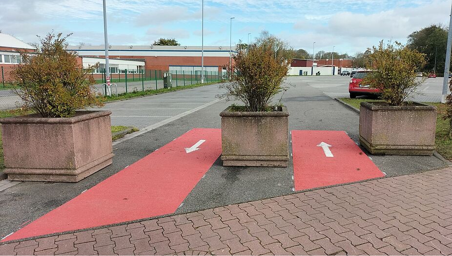 Foto_des_Monats_2 Gekennzeichnete Durchfahrten