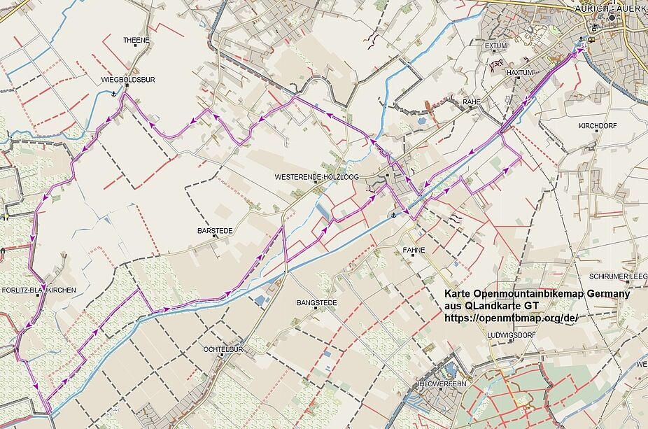 Route Forlitz Route Forlitz