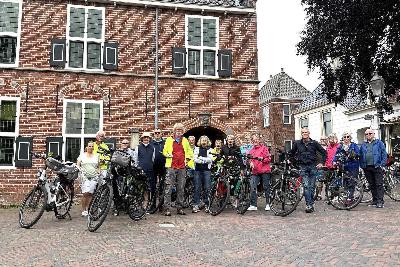 Gruppenfoto bei der Nicolaikerk