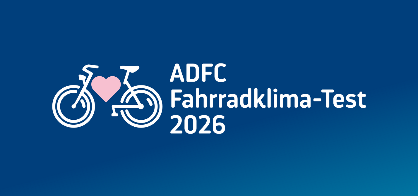 Titelbild FKT26 ADFC-Fahrradklima-Test 2026